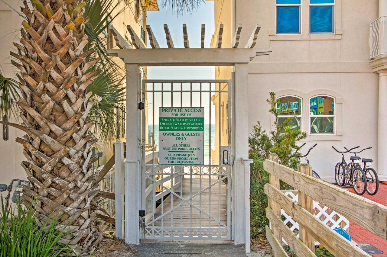 Beautiful Townhome Steps From Miramar Beach! Destin Zewnętrze zdjęcie